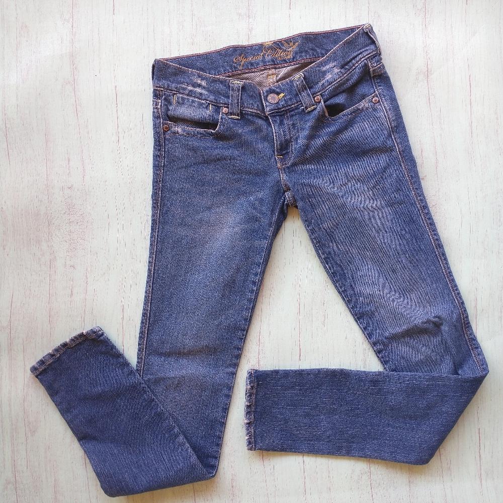 OLD NAVY SPECIAL EDITION WOMENS SKINNY JEANS 4L Zip Ankle